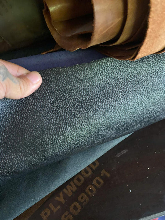 BLACK COWHIDE