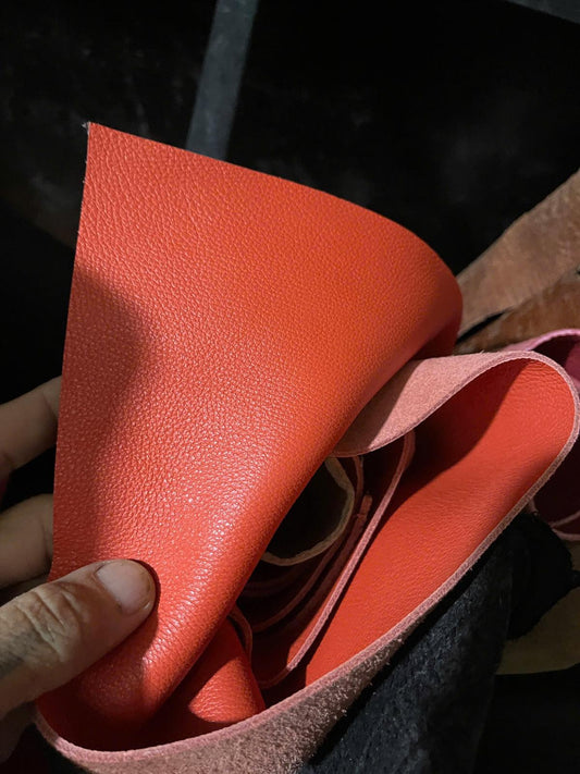 RED COWHIDE